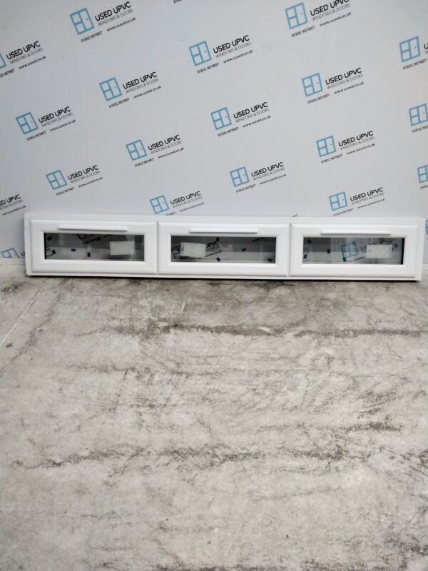 Brand New White Upvc Window 2325mm x 365mm C7083