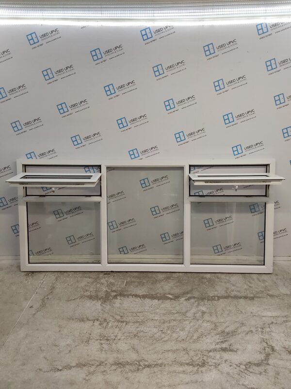 Used White Upvc Window 2585mm x 1160mm LW0052 - Image 3
