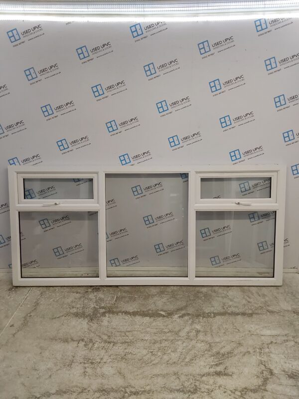 Used White Upvc Window 2585mm x 1160mm LW0052 - Image 2