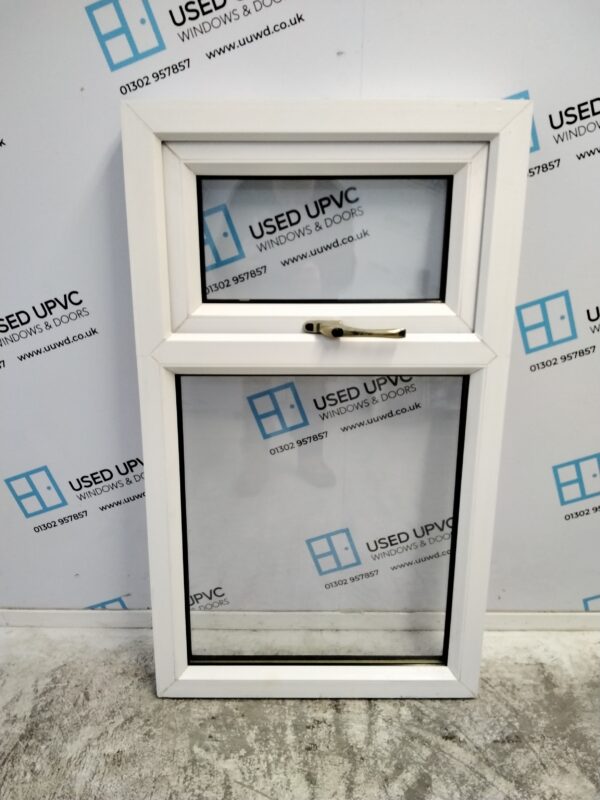 Used White Upvc Window 595mm x 1020mm W0101 - Image 2