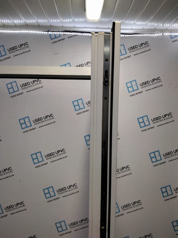 Used White Upvc Front Door 905mm x 2010mm 0155 - Image 4