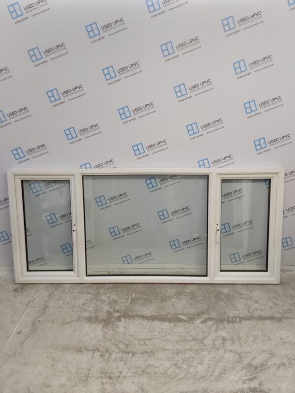 Used White Upvc Window 2385mm x 1040mm LW0043 - Image 2