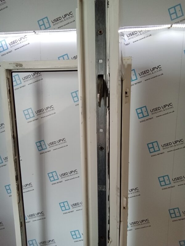 Used White Upvc Back Door 960mm x 1985mm 0150 - Image 7