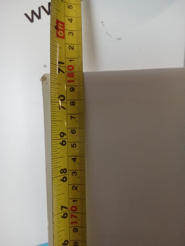 Used White Upvc Back Door Panel 562mm x 1800mm x 28mm UDP0051 - Image 3