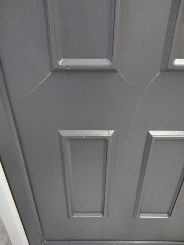 Used Anthracite Grey Upvc Back Door 1030mm x 2180mm C9D64 - Image 6