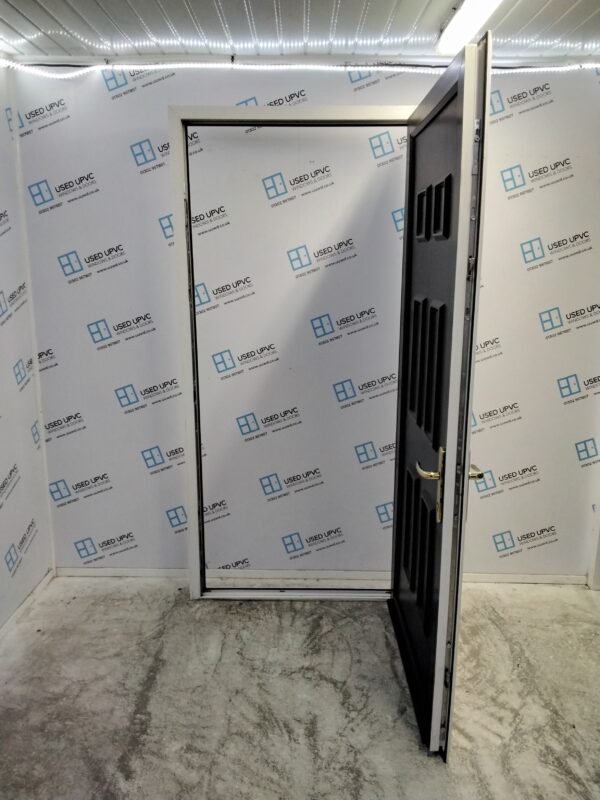 Used Anthracite Grey Upvc Back Door 1030mm x 2180mm C9D64 - Image 3