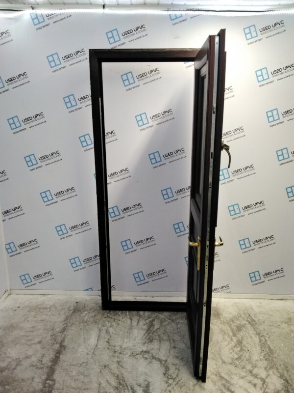 Used Rosewood Upvc Stable Back Door 815mm x 2060mm C9D66 - Image 3