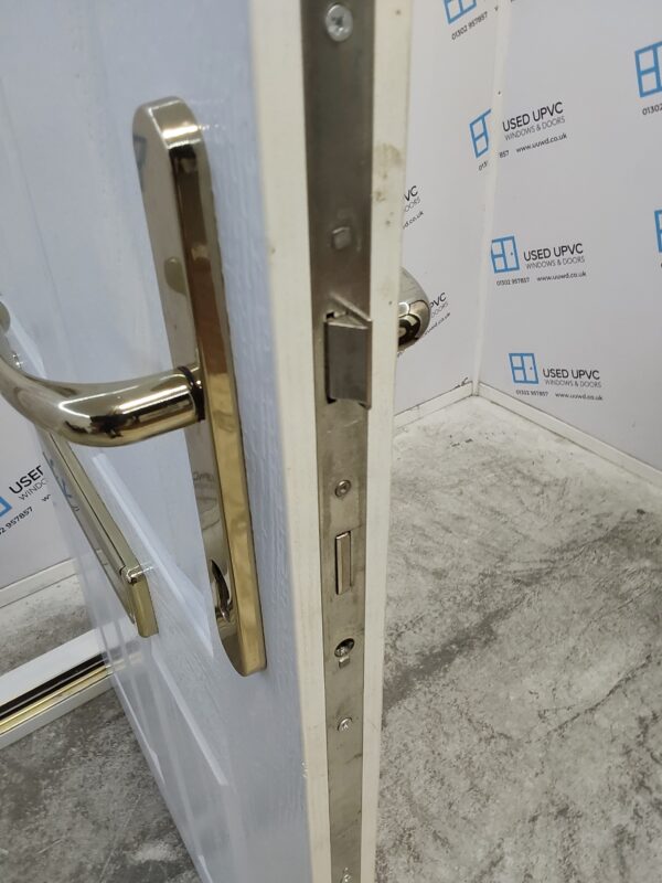 Used White Composite Front Door 900mm x 2030mm C9D67 - Image 6