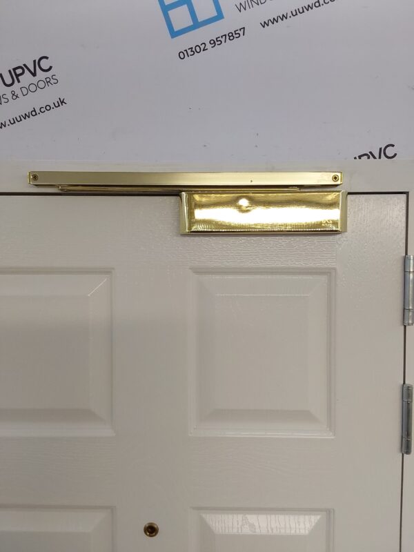 Used White Composite Front Door 900mm x 2030mm C9D67 - Image 4