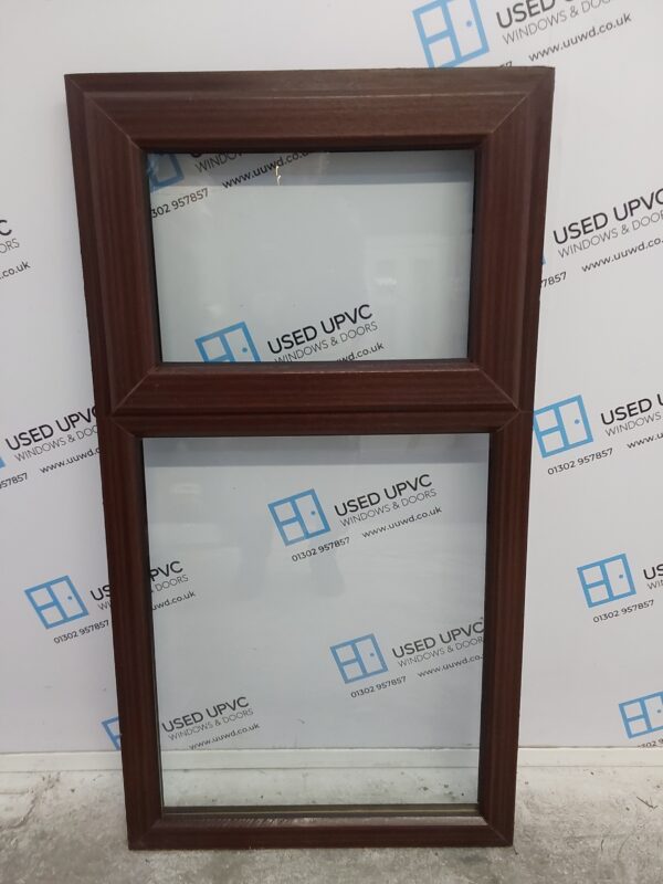 Used Woodgrain Upvc Window 700mm x 1305mm W0116