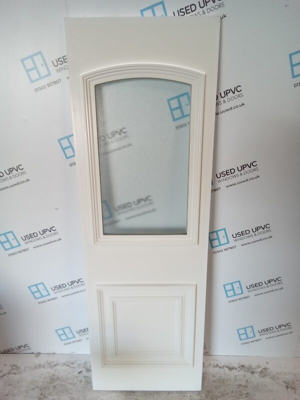 Used White Upvc Back Door Panel 572mm x 1742mm x 28mm UDP0005