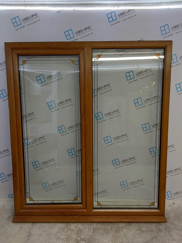 Used Oak Upvc Sliding Patio Doors 1805mm x 2035mm EA6