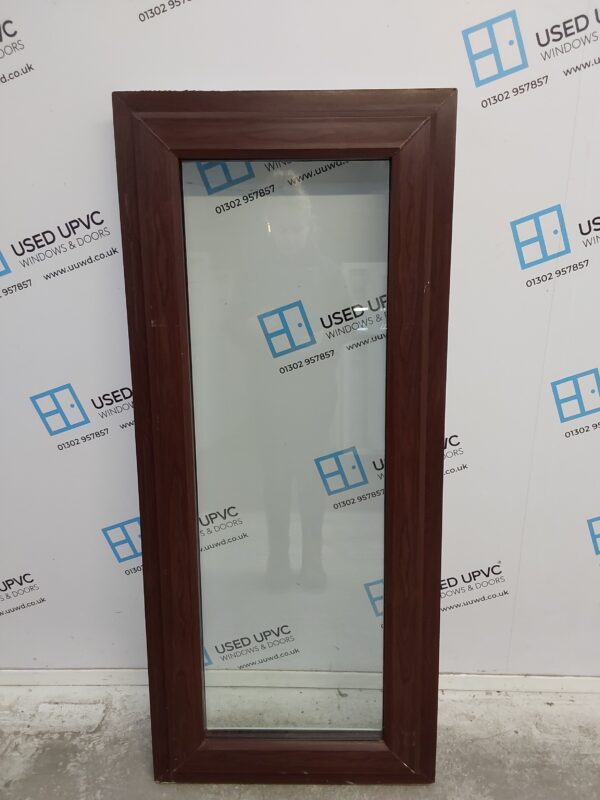 Used Woodgrain Upvc Window 565mm x 1300mm W0138