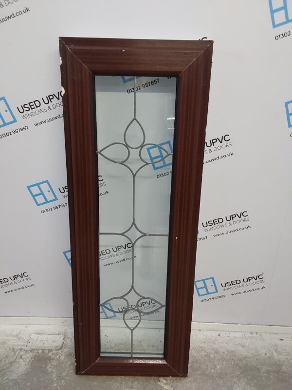 Used Woodgrain Upvc Window 460mm x 1265mm W0080