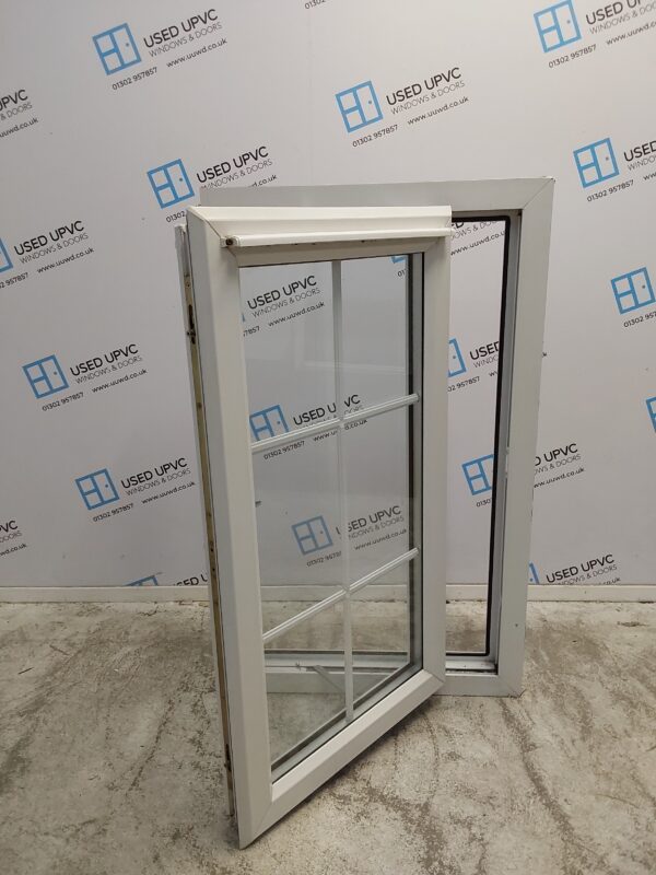 Used White Upvc window 605mm x 1060mm W0200 - Image 3