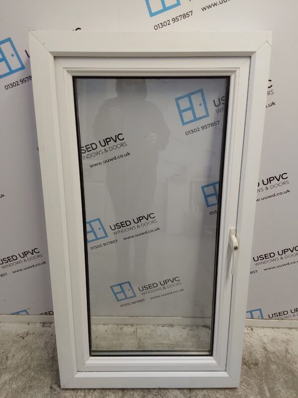 Used White Upvc window 665mm x 1215mm W0201 - Image 2