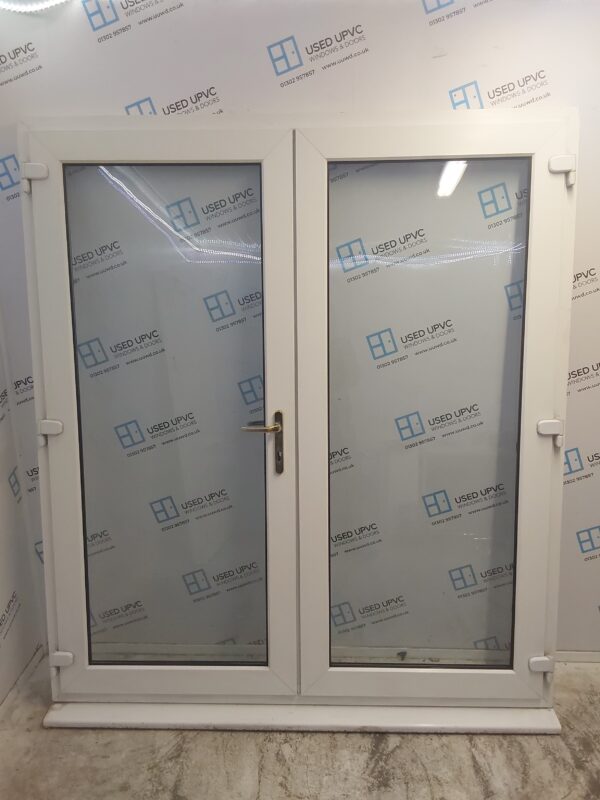 Used White Upvc French Doors 1790mm x 2050mm EA5