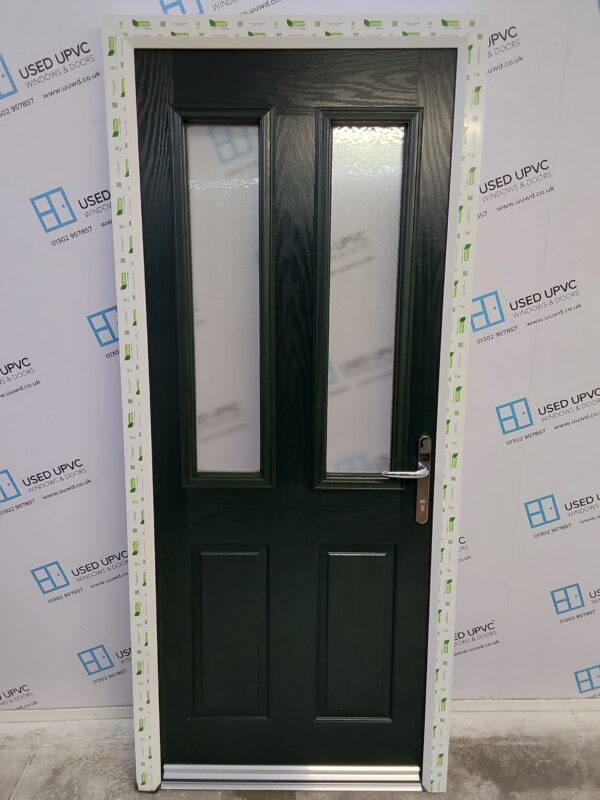 Brand New Green Composite Door 900mm x 2075mm ND97