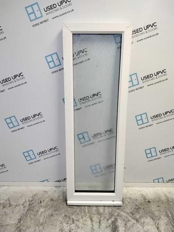 Used White Upvc window 450mm x 1355mm W0146