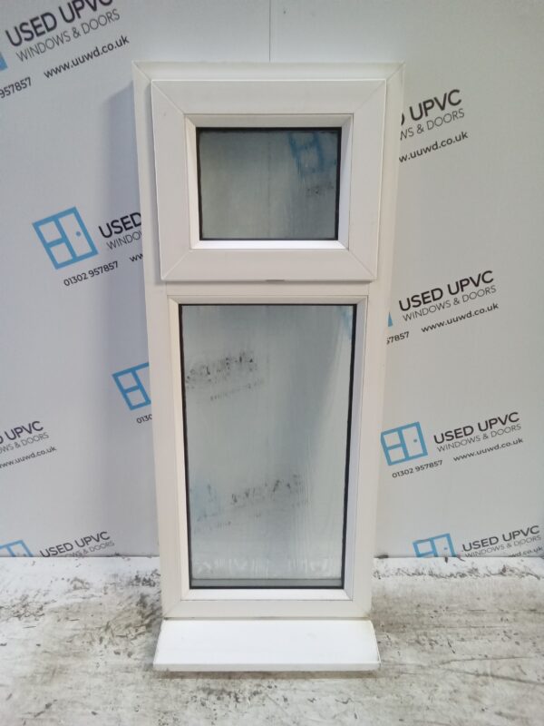 Used White Upvc Window 430mm x 1070mm W0296