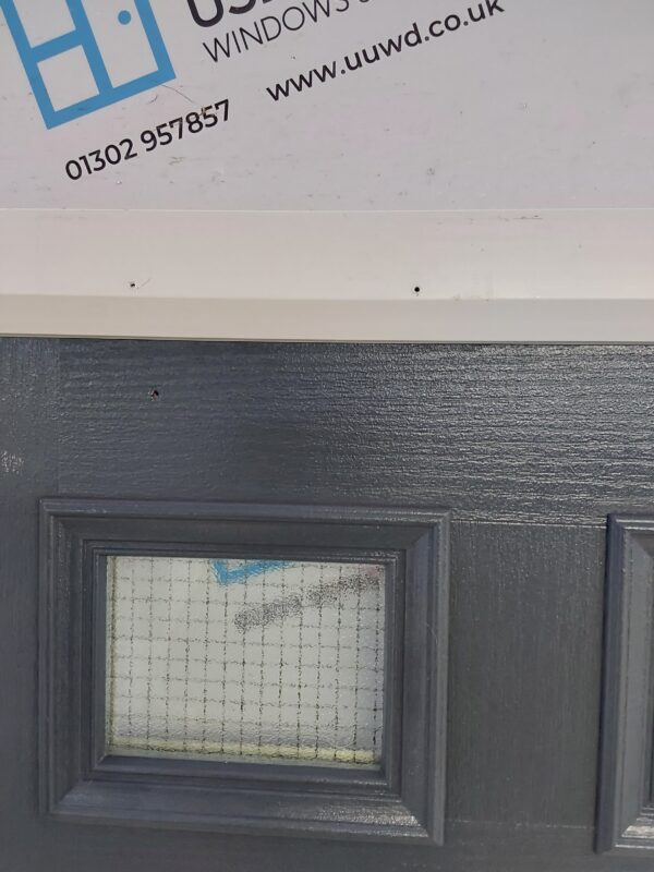 Used Anthracite Grey Composite Front Door 895mm x 2000mm 0015 - Image 4