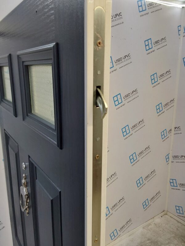 Used Anthracite Grey Composite Front Door 895mm x 2000mm 0015 - Image 8