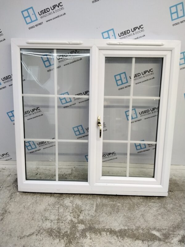 Used White Upvc Window 1220mm x 1190mm LW0058 - Image 2