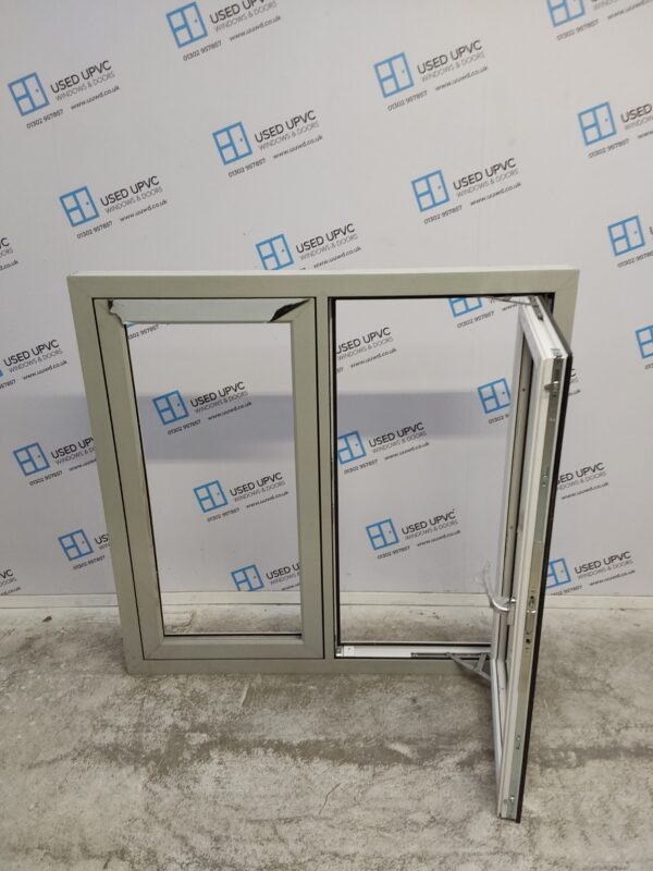 Brand New Grey Upvc Flush Fit Window Frame Unglazed 1190mm x 1160mm C7057 - Image 3