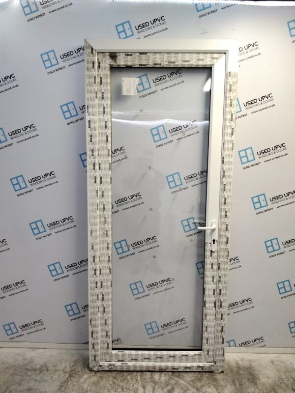 Brand New White Upvc Back Door 920mm x 2135mm ND47