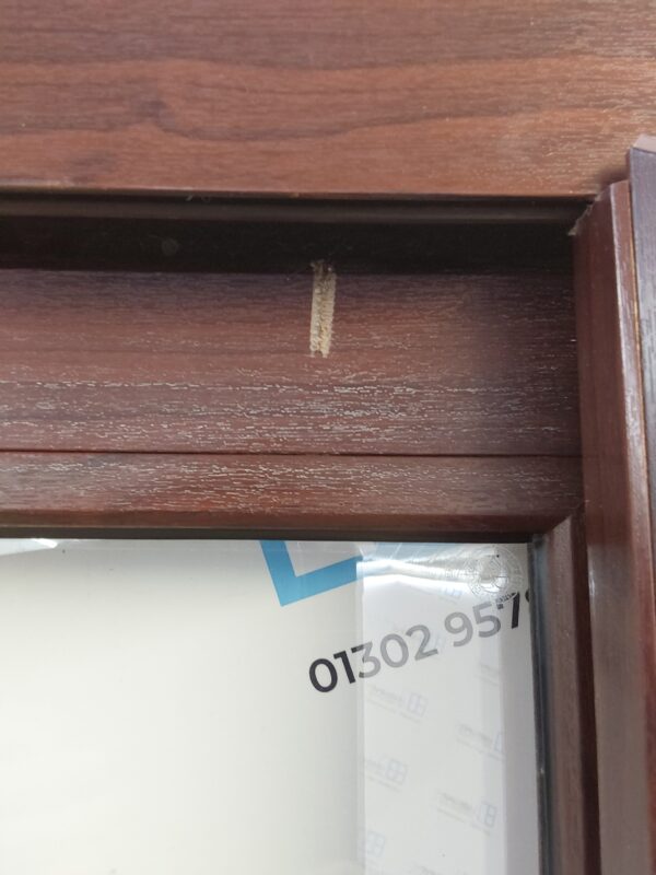 Used Rosewood Upvc Sliding Patio Doors 2385mm x 2045mm EA22 - Image 9
