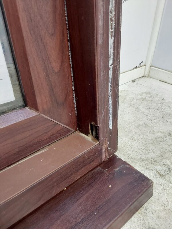 Used Rosewood Upvc Sliding Patio Doors 1800mm x 2090mm EA23 - Image 4