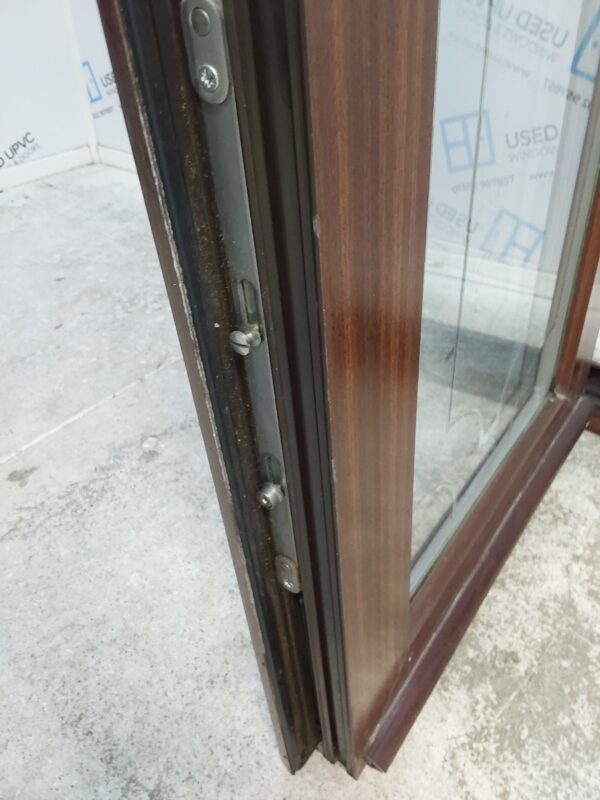 Used Woodgrain Upvc French Doors 1220mm x 2005mm EA1 - Image 9