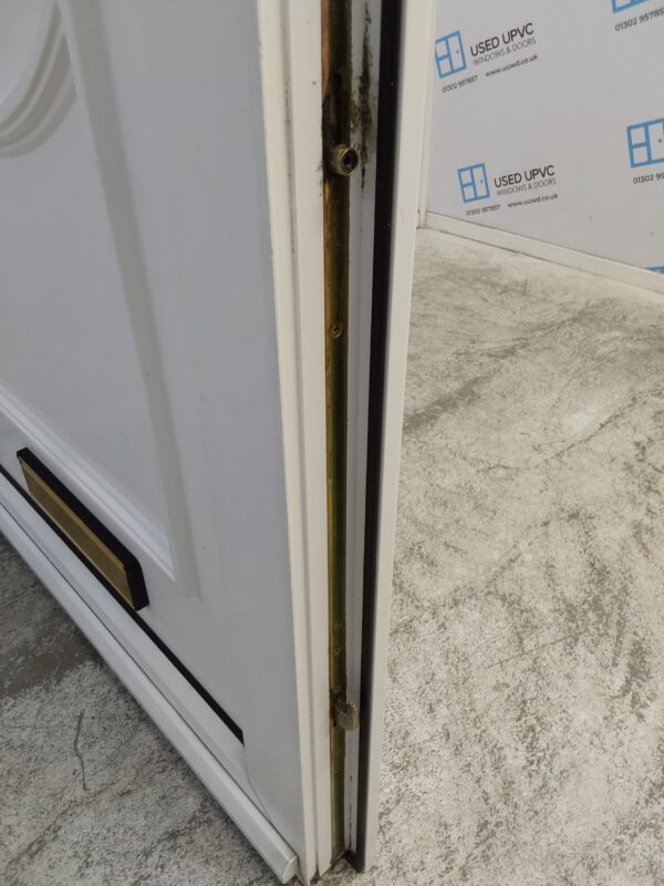 Used White Upvc Front Door And Side Panel 1700mm x 2075mm DS038 - Image 7