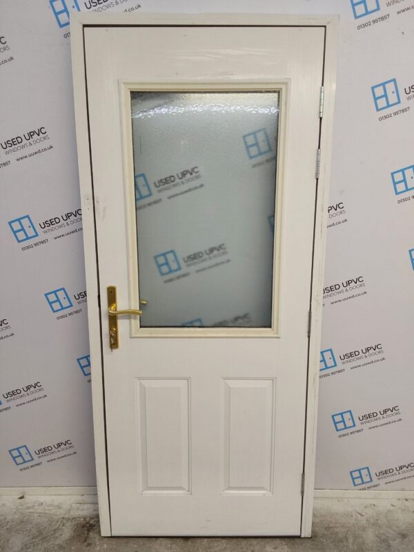 Used Anthracite Grey Composite Back Door 925mm x 2095mm C11D15 - Image 2