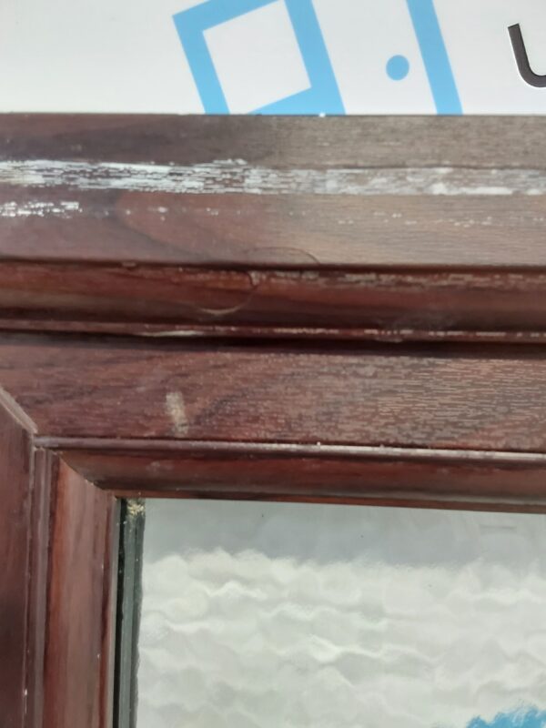 Used Rosewood Upvc Window 595mm x 870mm W0106 - Image 4