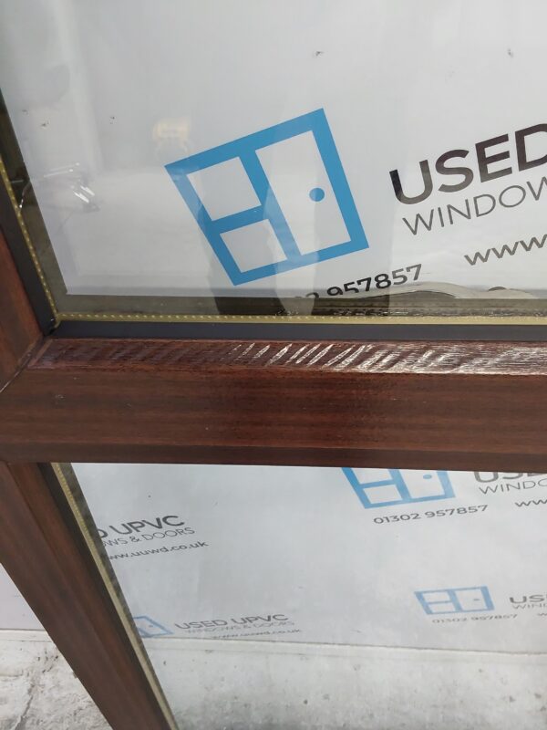 Used Woodgrain Upvc Window 700mm x 1305mm W0116 - Image 4