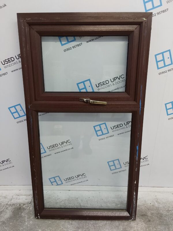 Used Woodgrain Upvc Window 700mm x 1305mm W0116 - Image 2