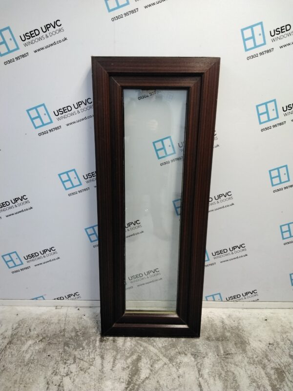 Used Woodgrain Upvc Window 530mm x 1380mm W0185