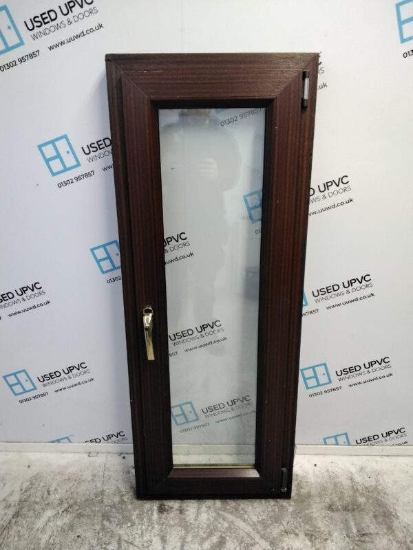 Used Woodgrain Upvc Window 530mm x 1380mm W0185 - Image 2