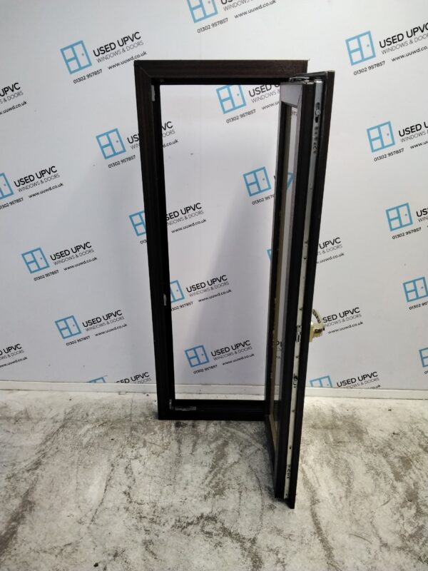 Used Woodgrain Upvc Window 530mm x 1380mm W0185 - Image 3