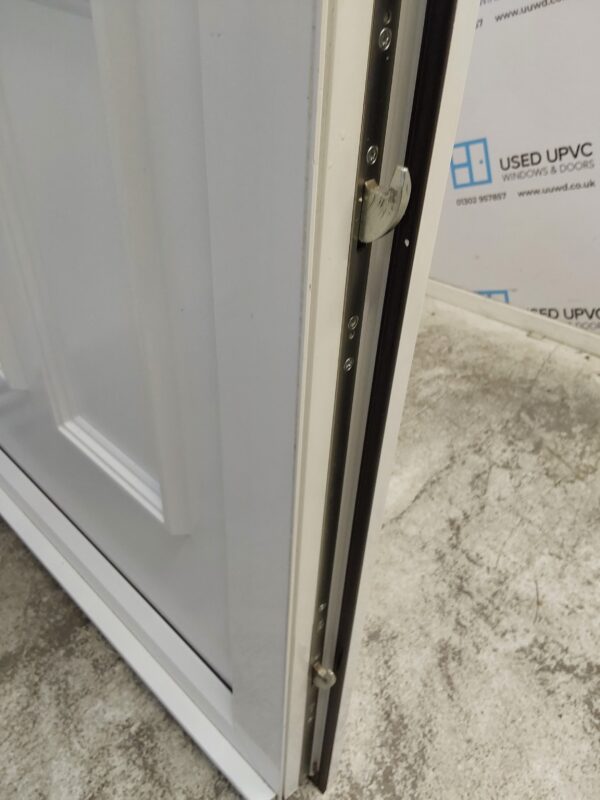 Used White Upvc Back Door 920mm x 2135mm (reduce to 900mm) 0626 - Image 7