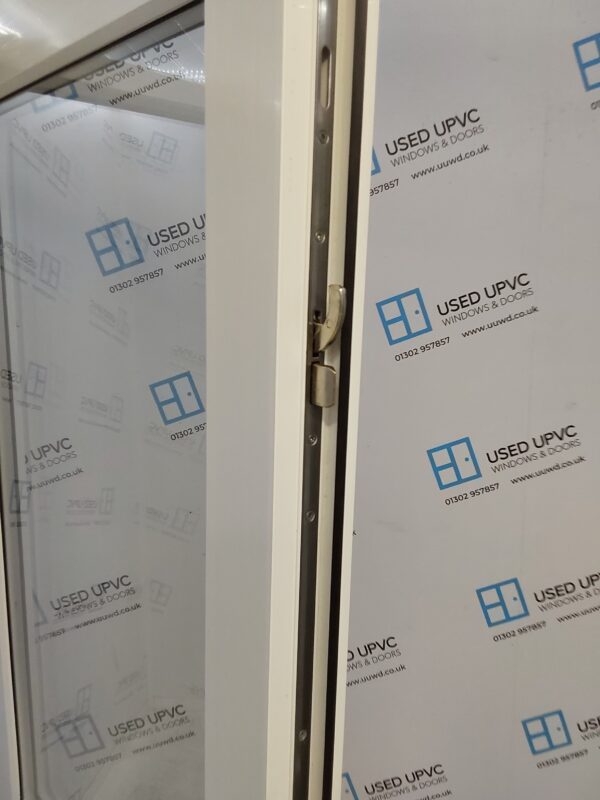 Used White Upvc French Doors 1635mm x 2105mm EA24 - Image 5