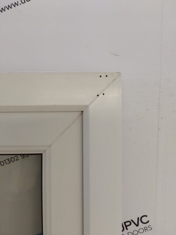Used Oak Upvc Full Glass Back Door (outwards opening) 625mm x 2110mm 0291 - Image 4