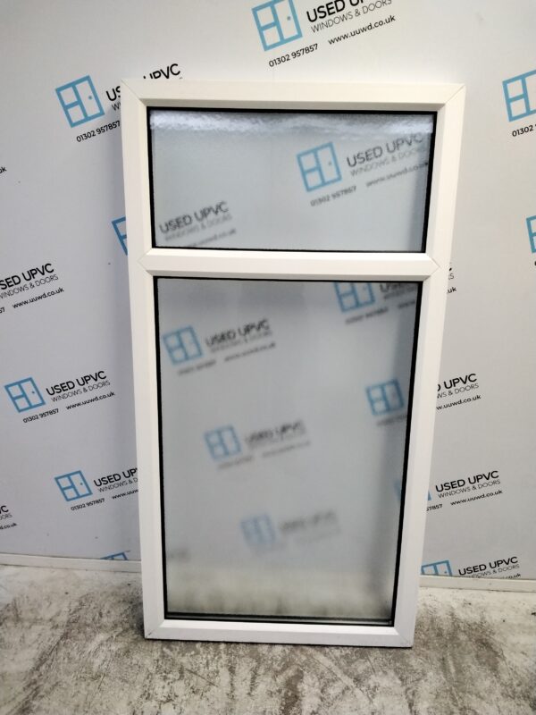 Used White Upvc Window 770mm x 1480mm C5029