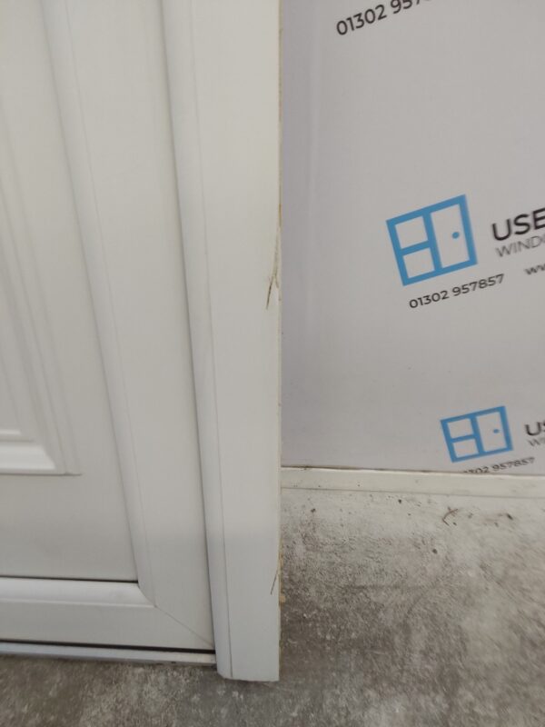 Used White Upvc Front Door 875mm x 2060mm 0230 - Image 4