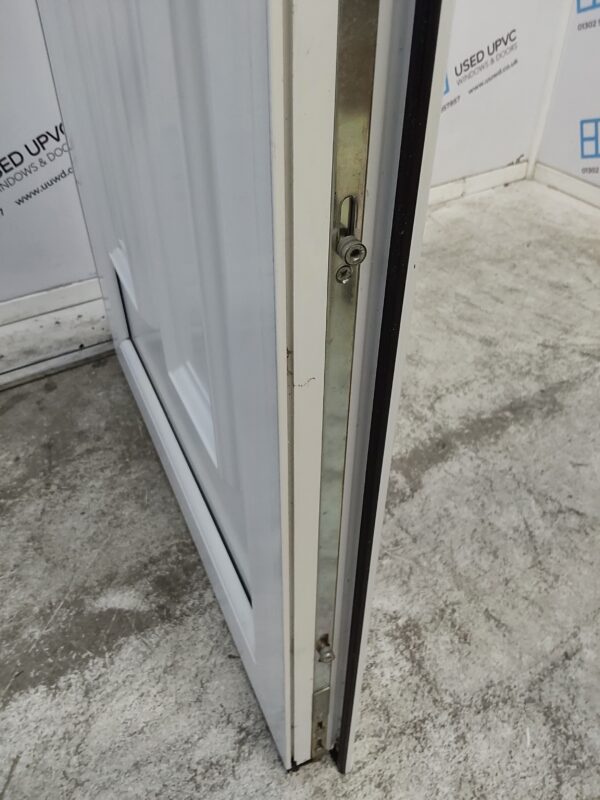 Used White Upvc Front Door 875mm x 2060mm 0230 - Image 7