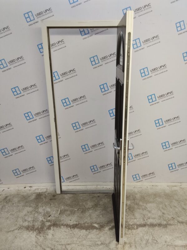 Used Black Composite Front Door 845mm x 2045mm 0078 - Image 3