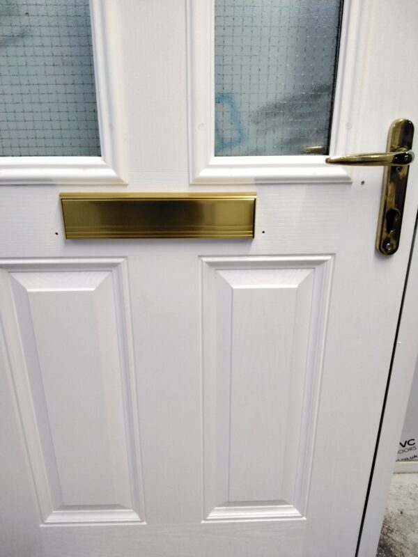 Used White Composite Front Door 905mm x 2065mm 0747 - Image 6