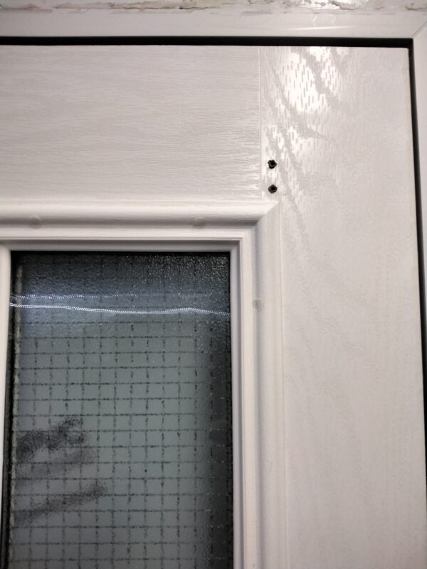 Used White Composite Front Door 905mm x 2065mm 0747 - Image 7