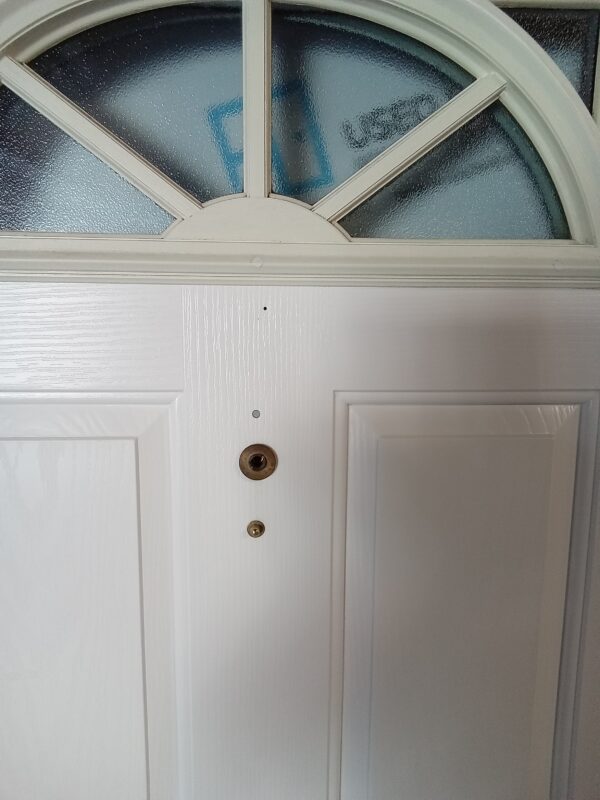 Used Dark Blue Composite Front Door (heavily faded) 920mm x 2010mm 0163 - Image 2
